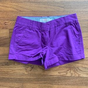 J. Crew EUC 3 inch chino shorts